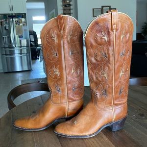 ACME Vintage Cowboy Boots Size 10